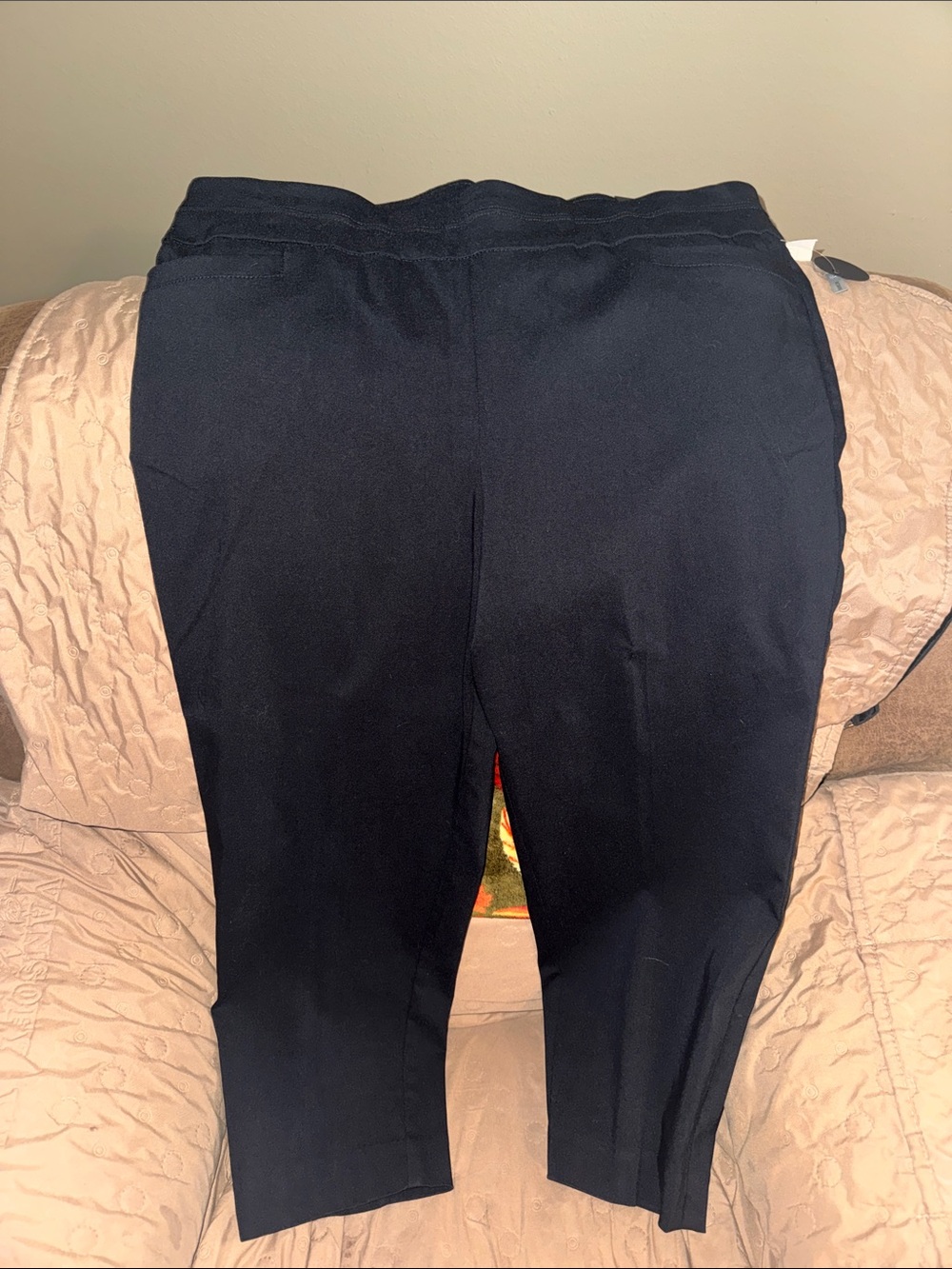 Kohl's Women's Dark Navy Stretch Capris